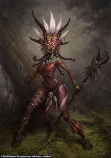 Diablo III - Анонсирована женская модель Шамана